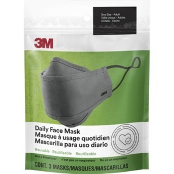 3M Mask, Daily Face, 3PK MMMRFM1003